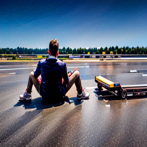 038_A man driving a luggage cart sitting on top of a runway..png